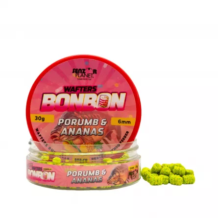 BONBON WAFTERS DUMBELLS PORUMB & ANANAS 6mm 30g