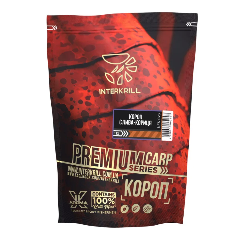 Nadă INTERKRILL Premium Crap 1kg