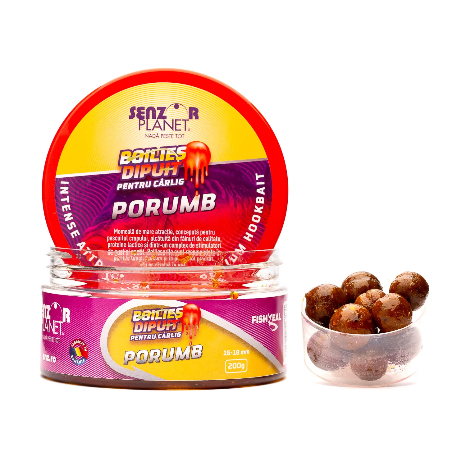 BOILIES SENZOR DIPUIT PENTRU CARLIG 16-18mm 200g