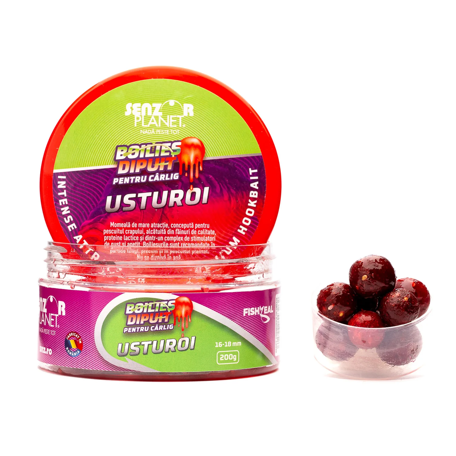 BOILIES SENZOR DIPUIT PENTRU CARLIG 16-18mm 200g