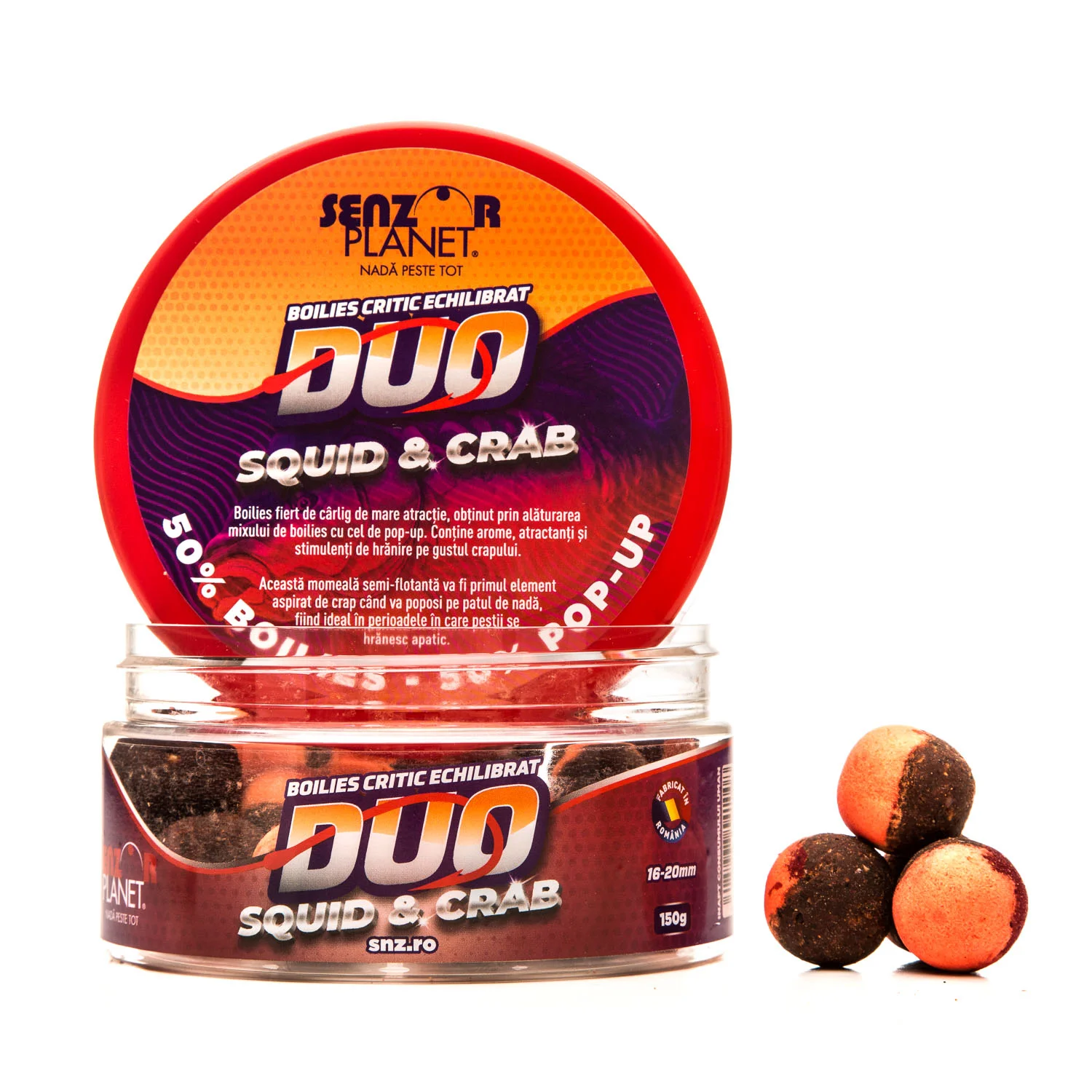 SENZOR BOILIES PENTRU CARLIG DUO 16-20mm 150g