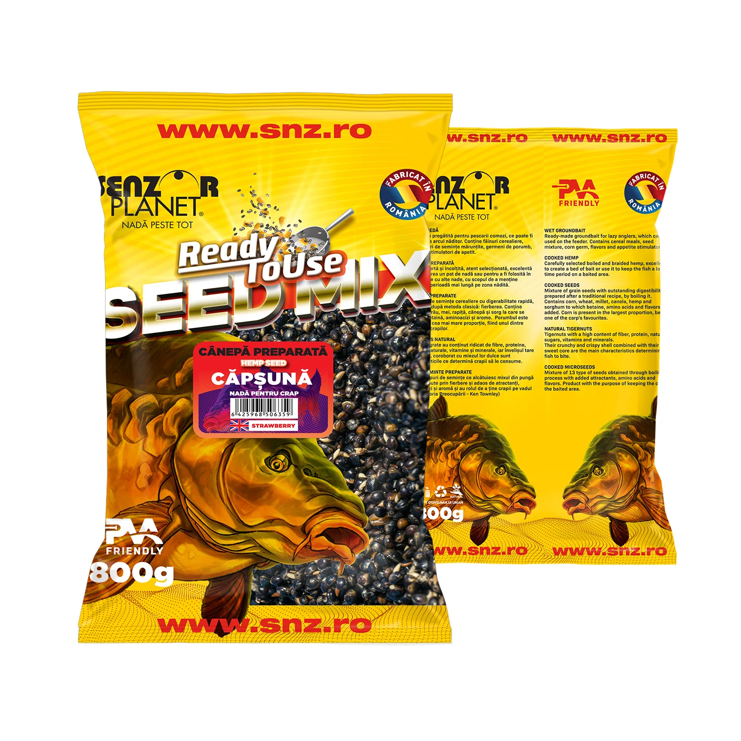Cânepă Preparată SENZOR 800g