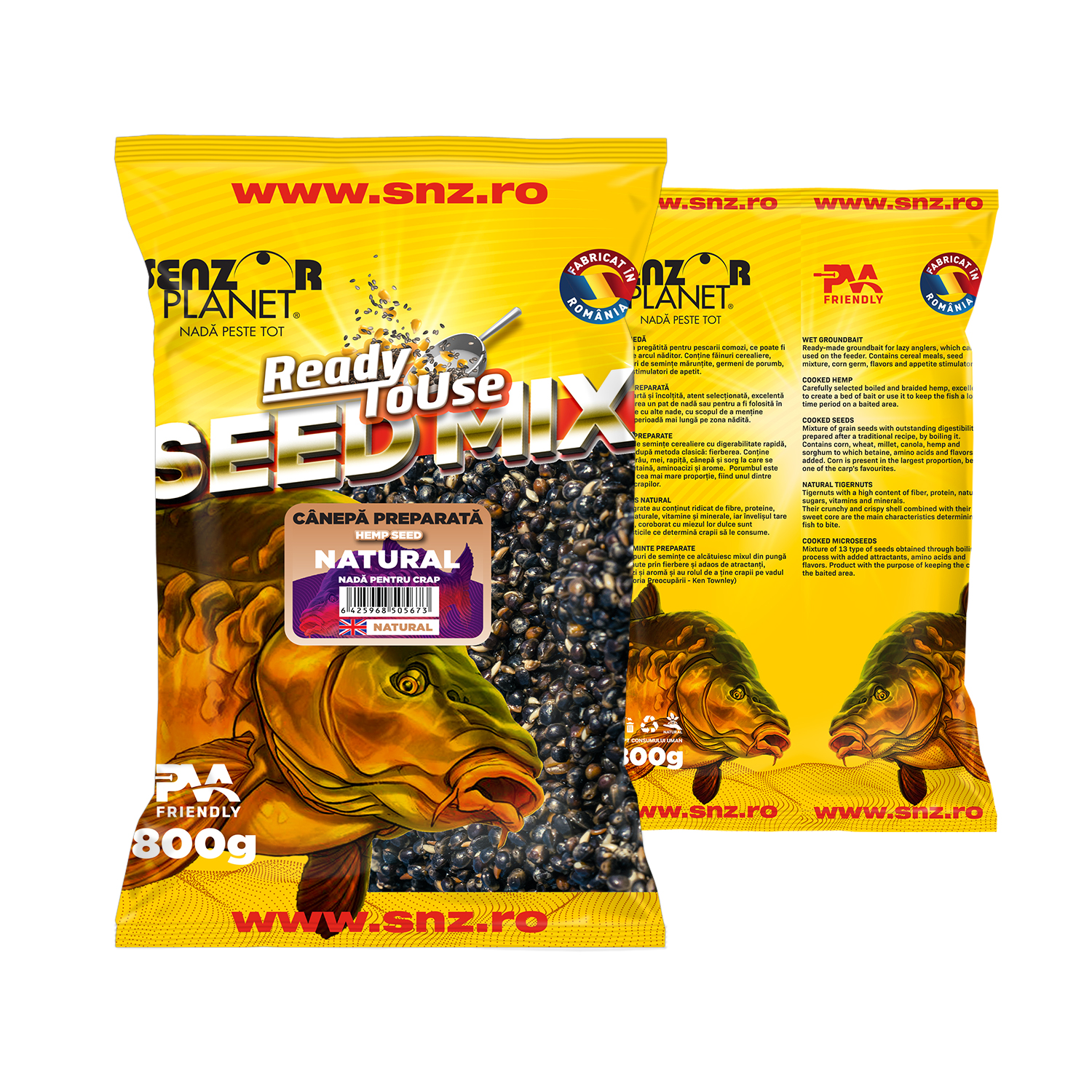 Cânepă Preparată SENZOR 800g