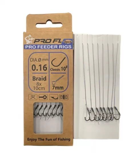 CARLIGE LEGATE CU SPIN SURUB PRO FL FEEDER RIGS