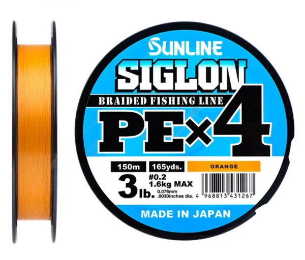 Fir SUNLINE Siglon X4 PE 150m (orange)