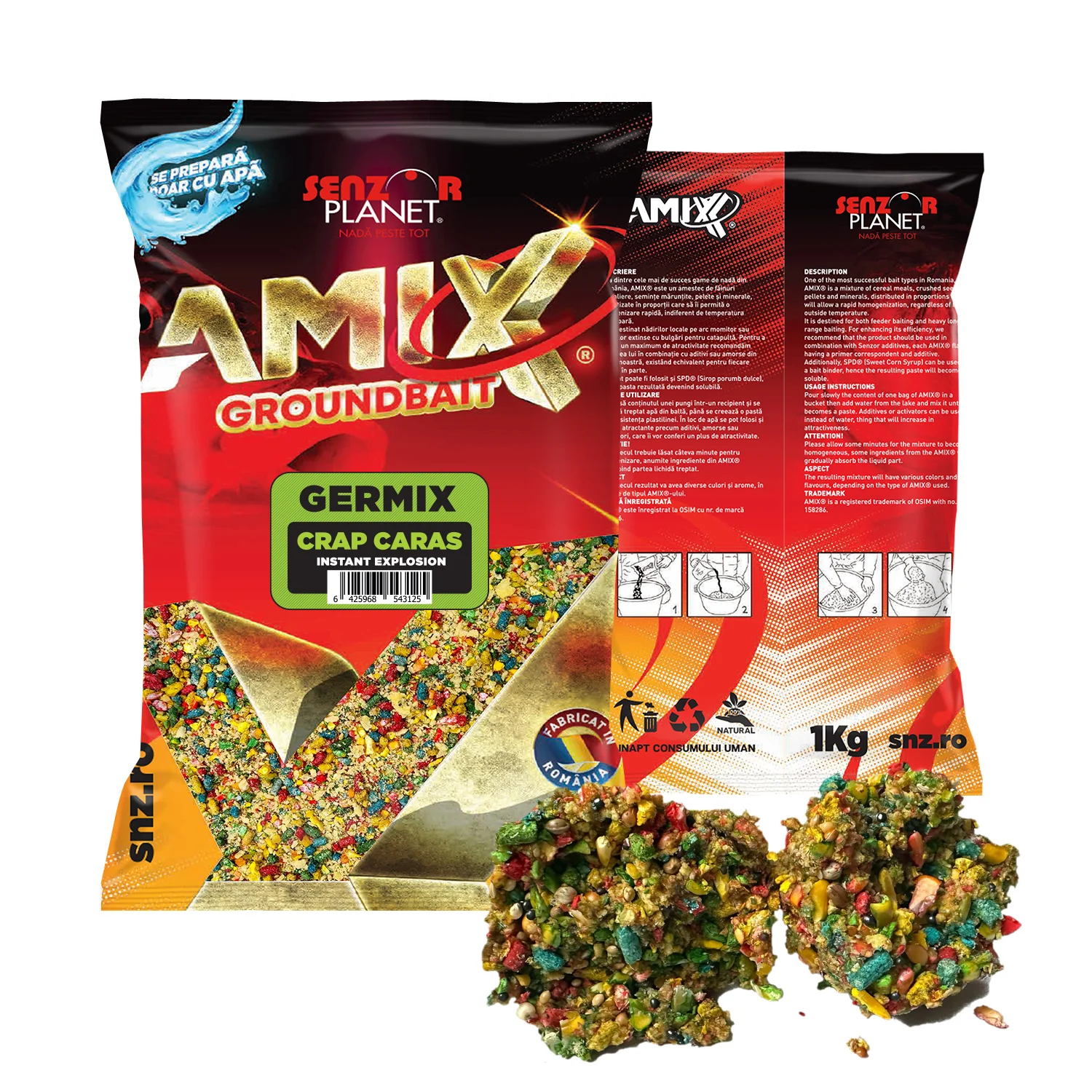 Nadă Senzor GERMIX  1kg