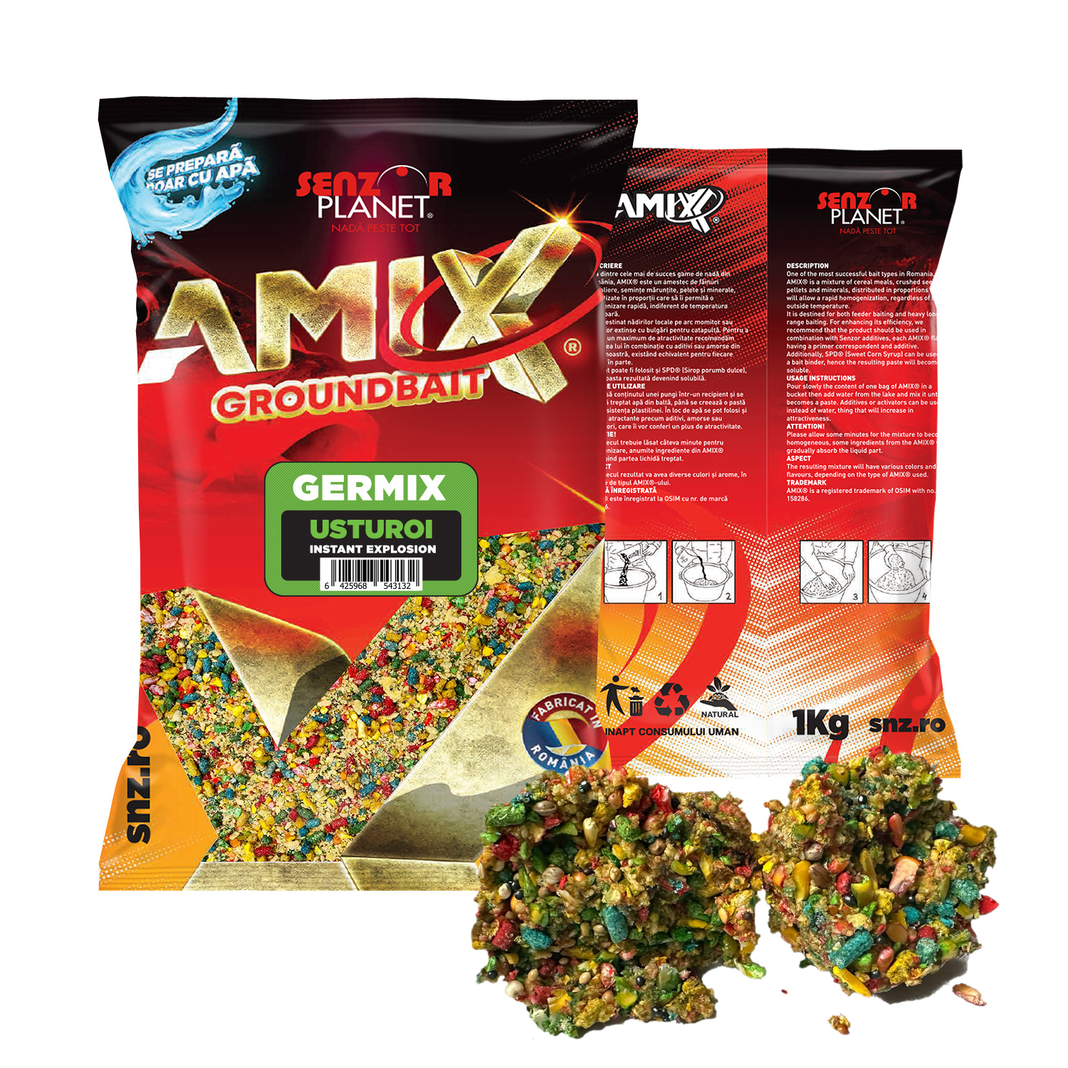 Nadă Senzor GERMIX  1kg