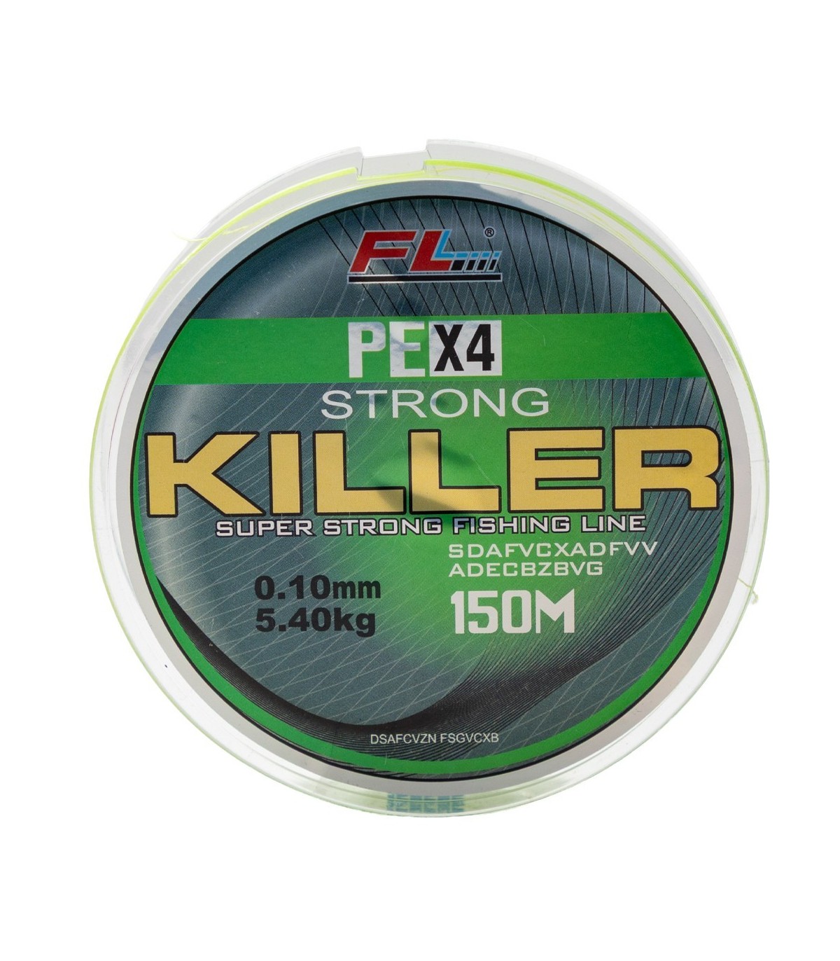 FIR TEXTIL KILLER SPIN PE4X 150M PROFL