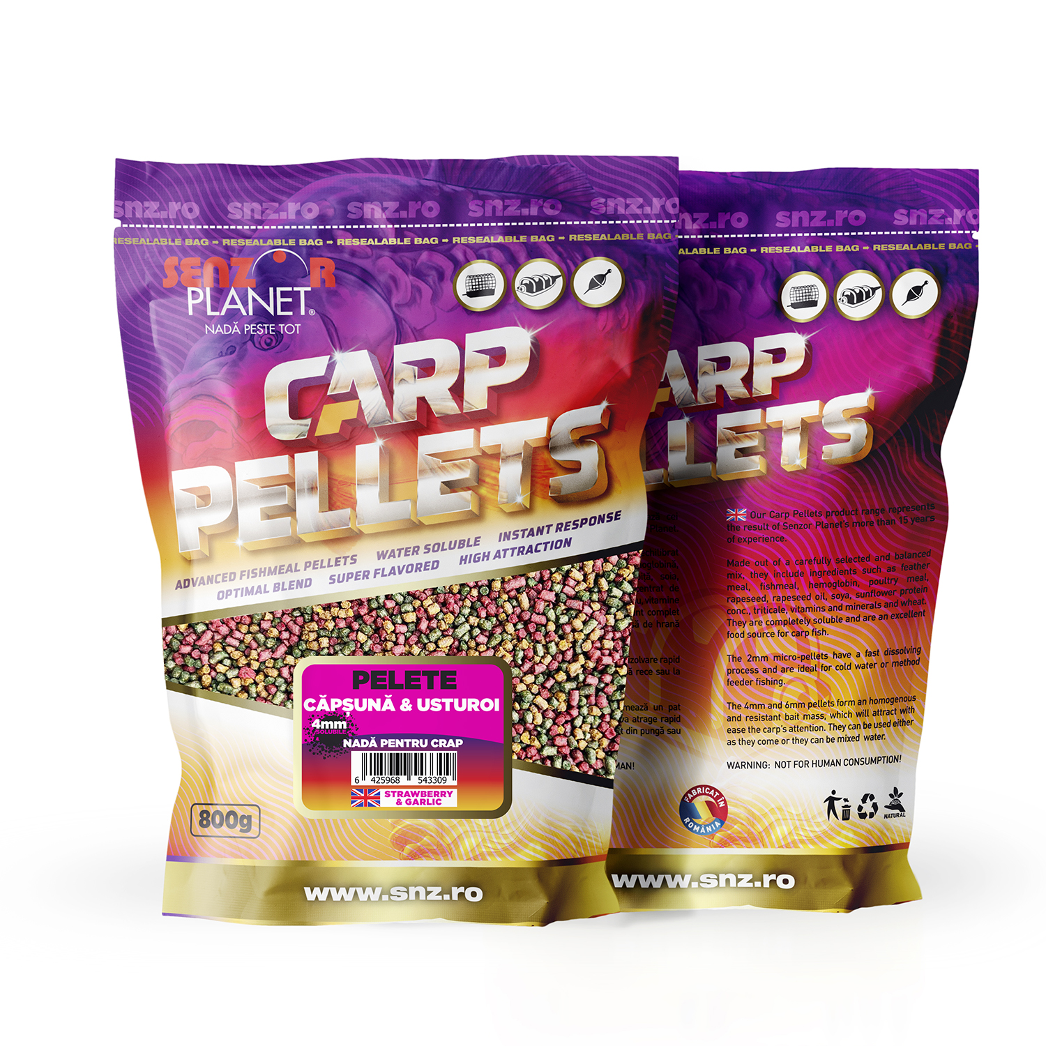 Senzor Planet Pelete 4mm 800g