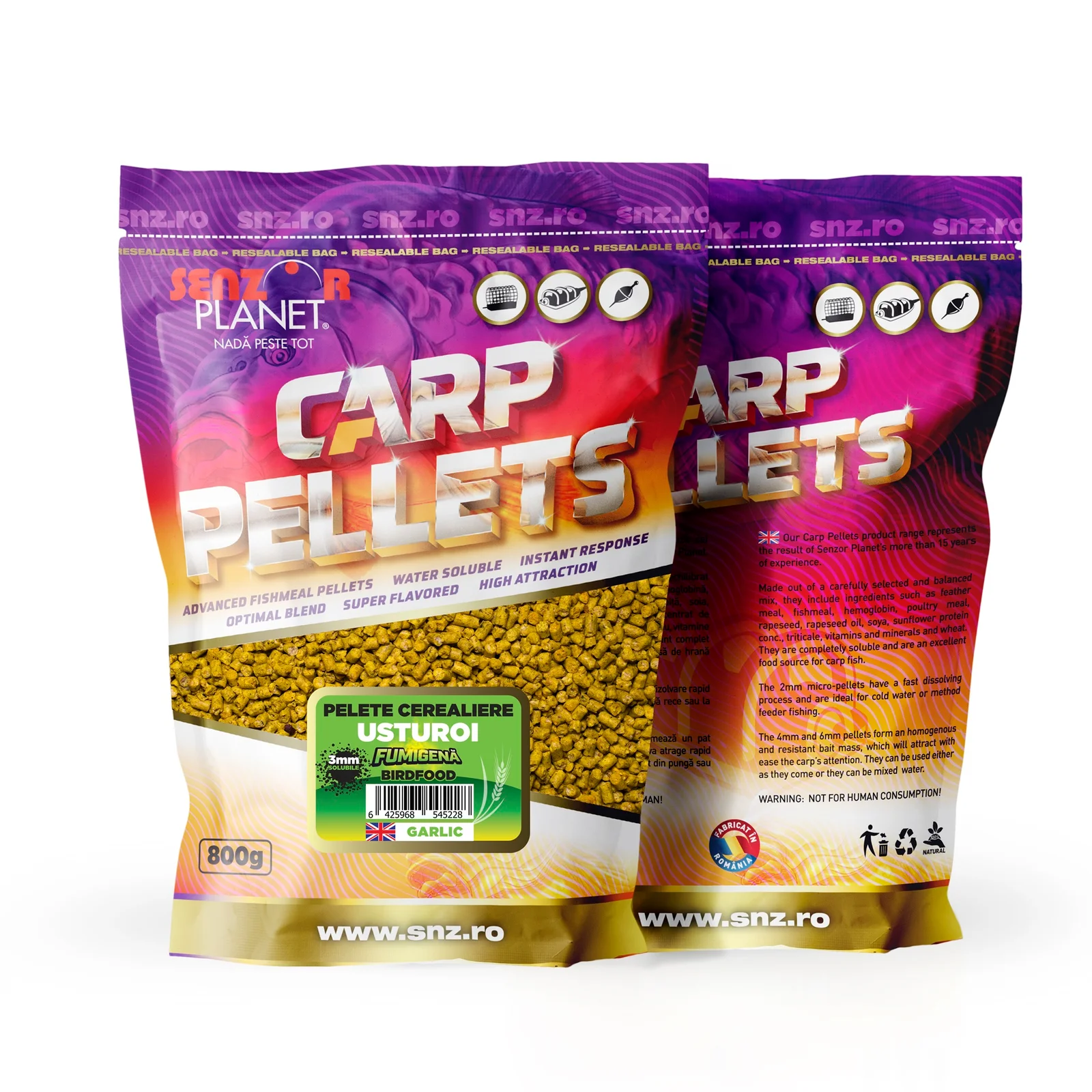 Senzor Planet PELETE FUMIGENA CEREALIERE USTUROI 3mm 800g