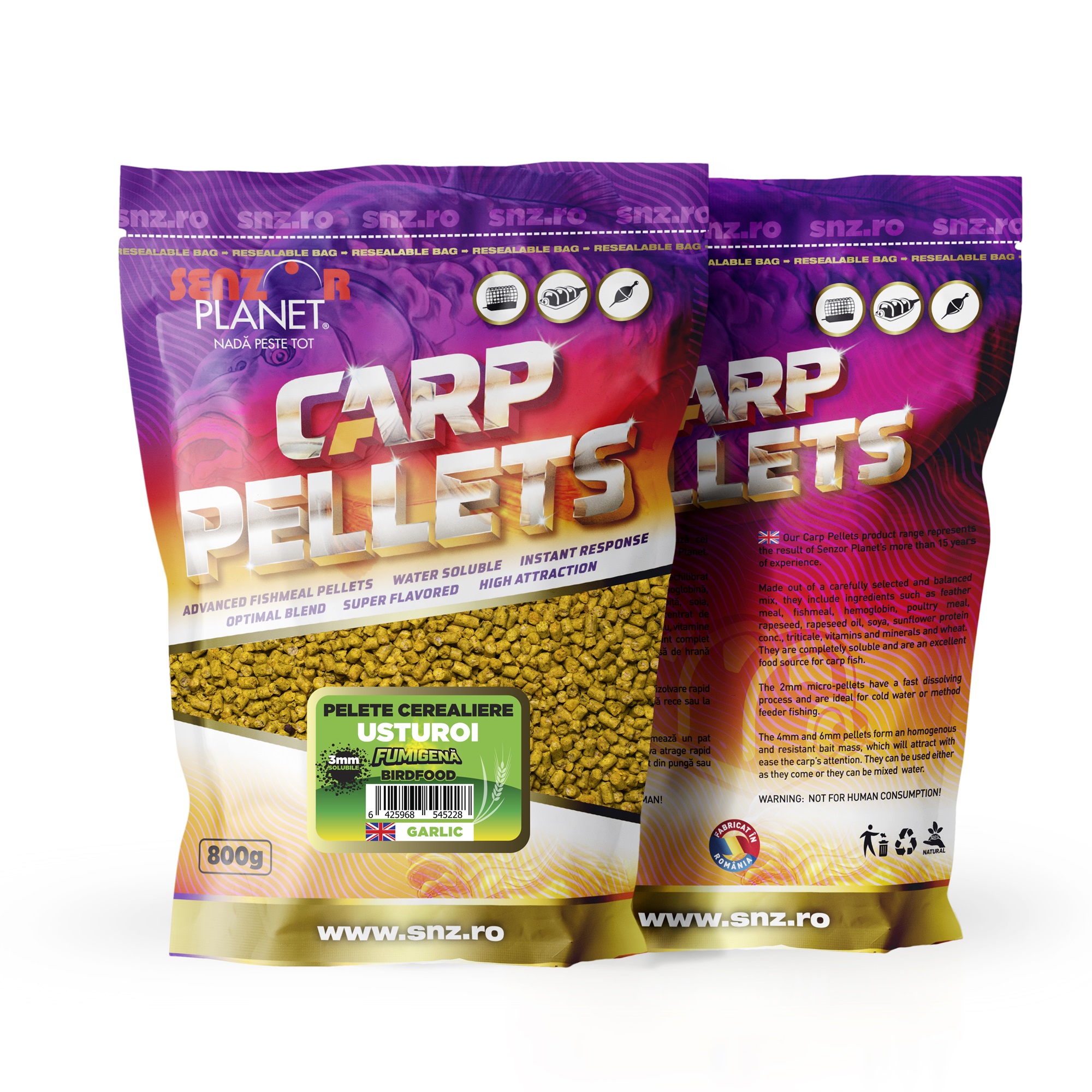 Senzor Planet PELETE FUMIGENA CEREALIERE USTUROI 3mm 800g