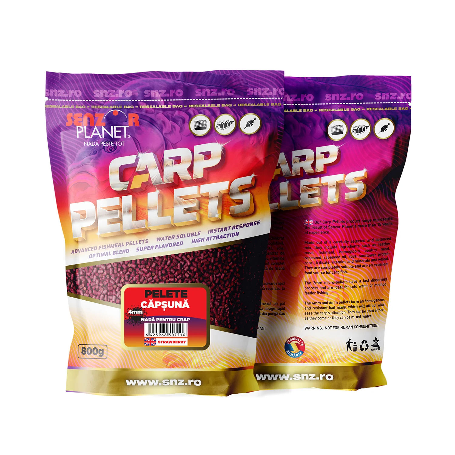 Senzor Planet Pelete 4mm 800g