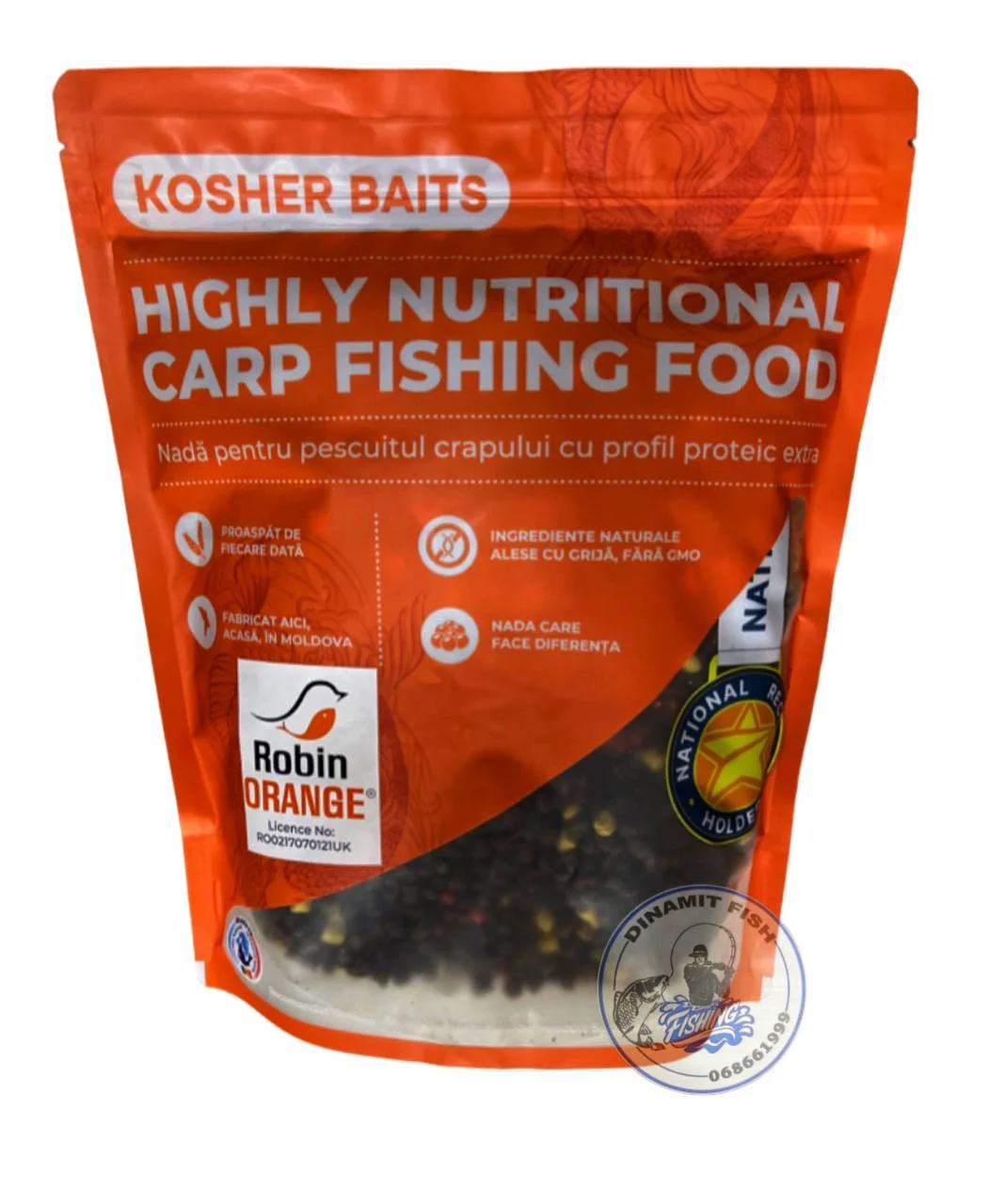 Pellets KOSHER BAITS Genius Nuts 4mm 1kg