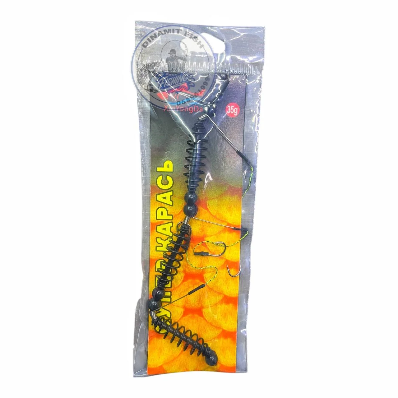 Montura Caras/Carp 3 cârlige (fără greutate)