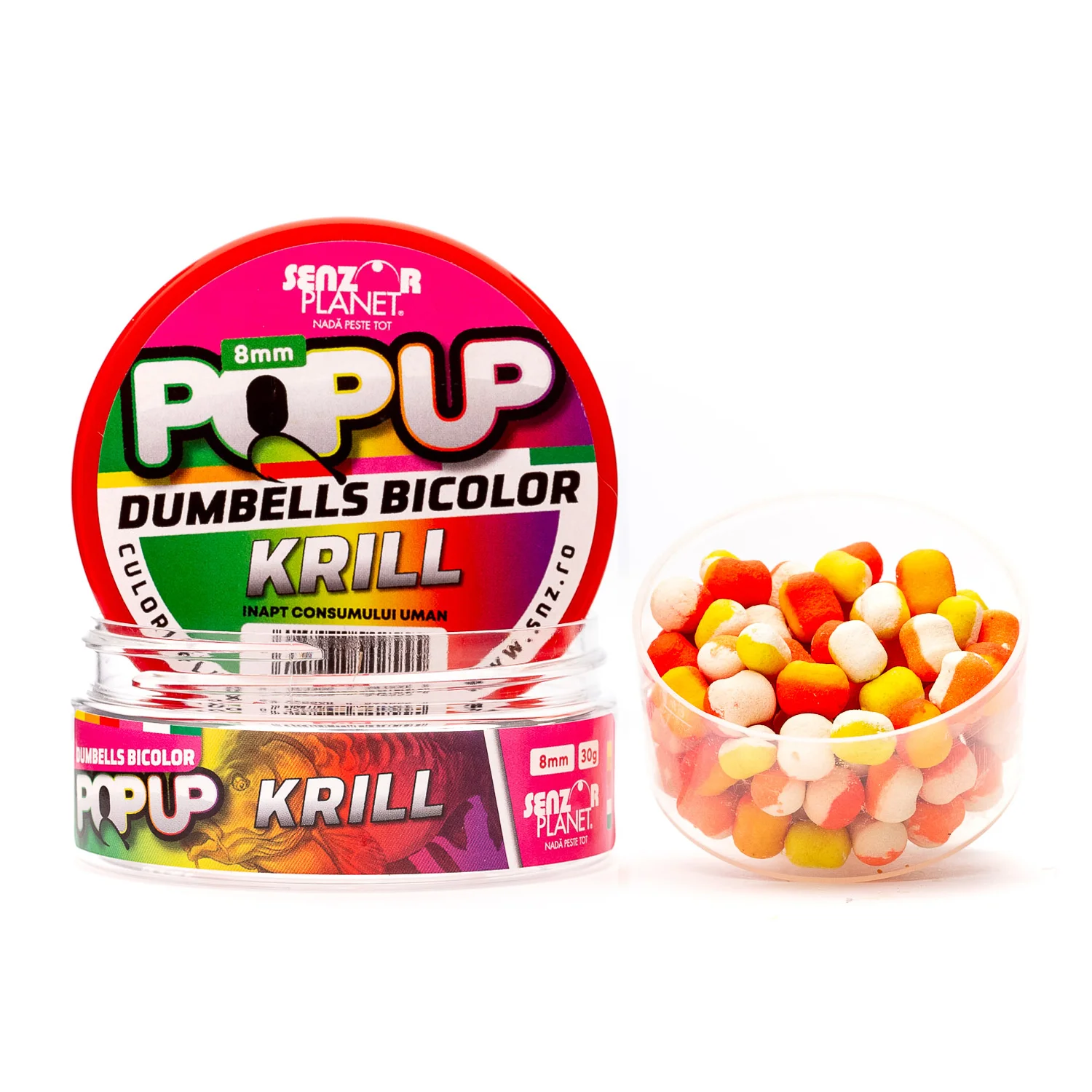 Senzor POP-UP DUMBELLS BICOLOR 8mm 30g