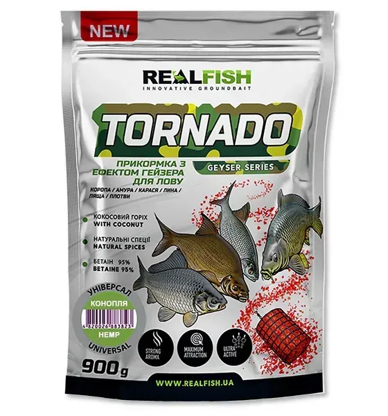 Nadă Real Fish  Tornado