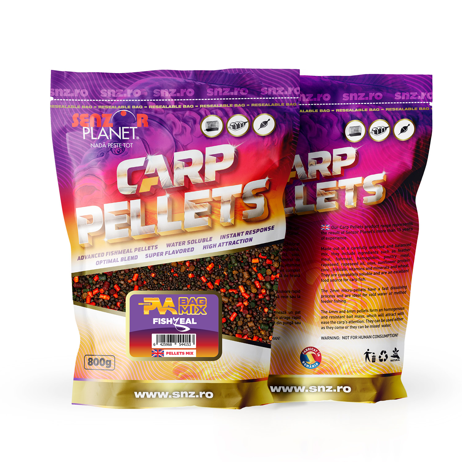 Nada  Senzor PVA Bag MIX  FishMeal 800g