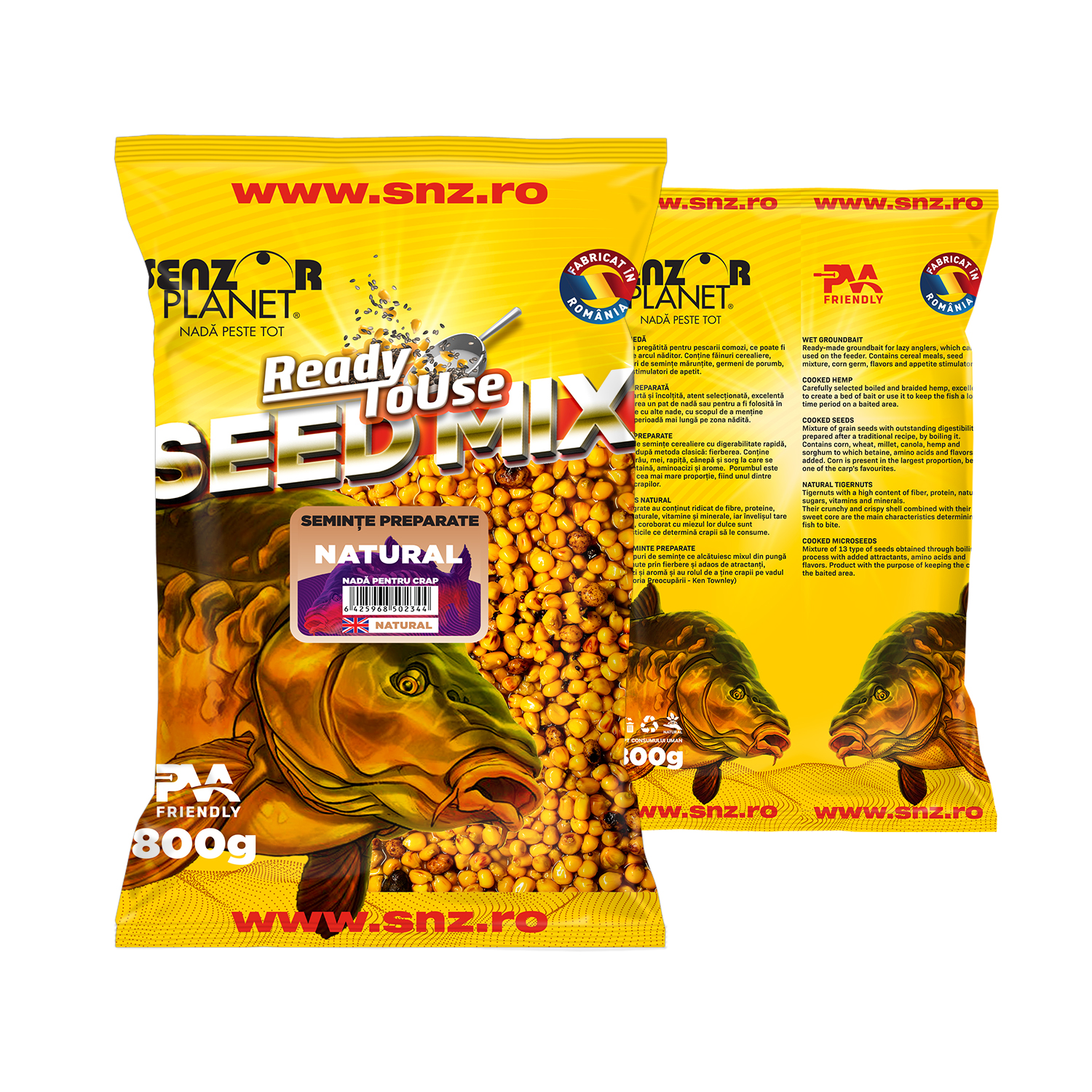 Senzor Planet  MIX Seminte preparate 800g