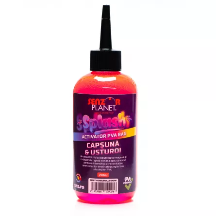 Senzor Planet SPLASH ACTIVATOR PVA BAG CAPSUNA & USTUROI 250ml